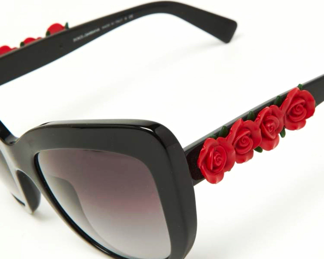 Dolce & Gabbana DG4252 Oversized Butterfly Black/Gray Gradient UV400 Rose