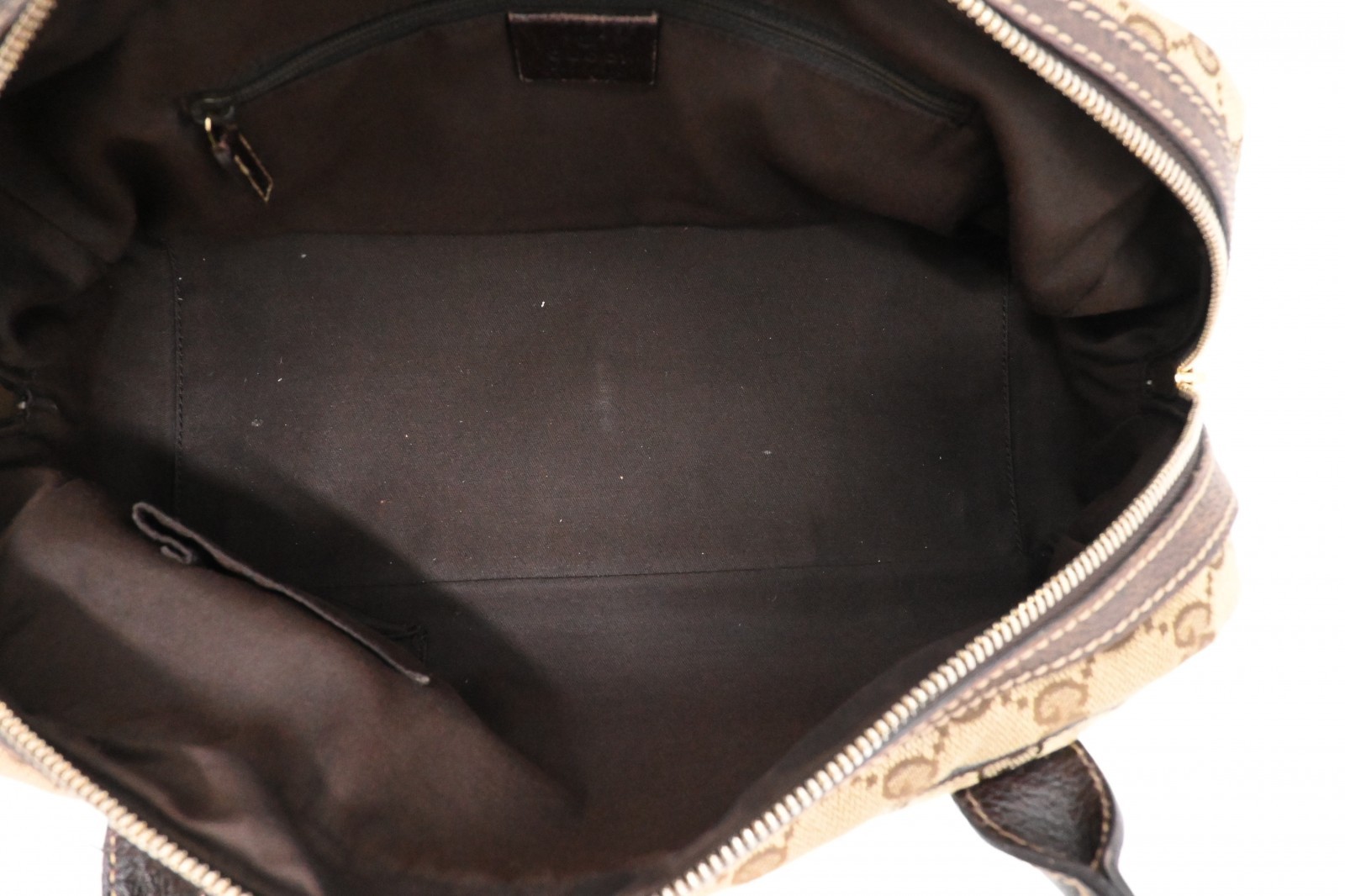 Authentic Gucci GG Canvas Princy Handbag 161720