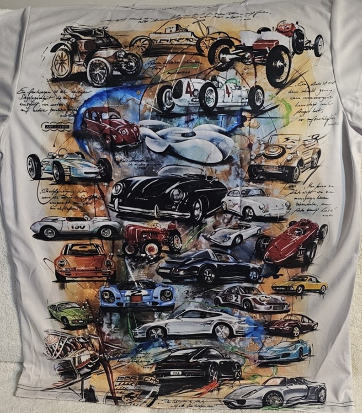 RACING CAR CARS MOTORSPORTS PORSCHE MUSTANG CORVETTE T-SHIRT SHIRT