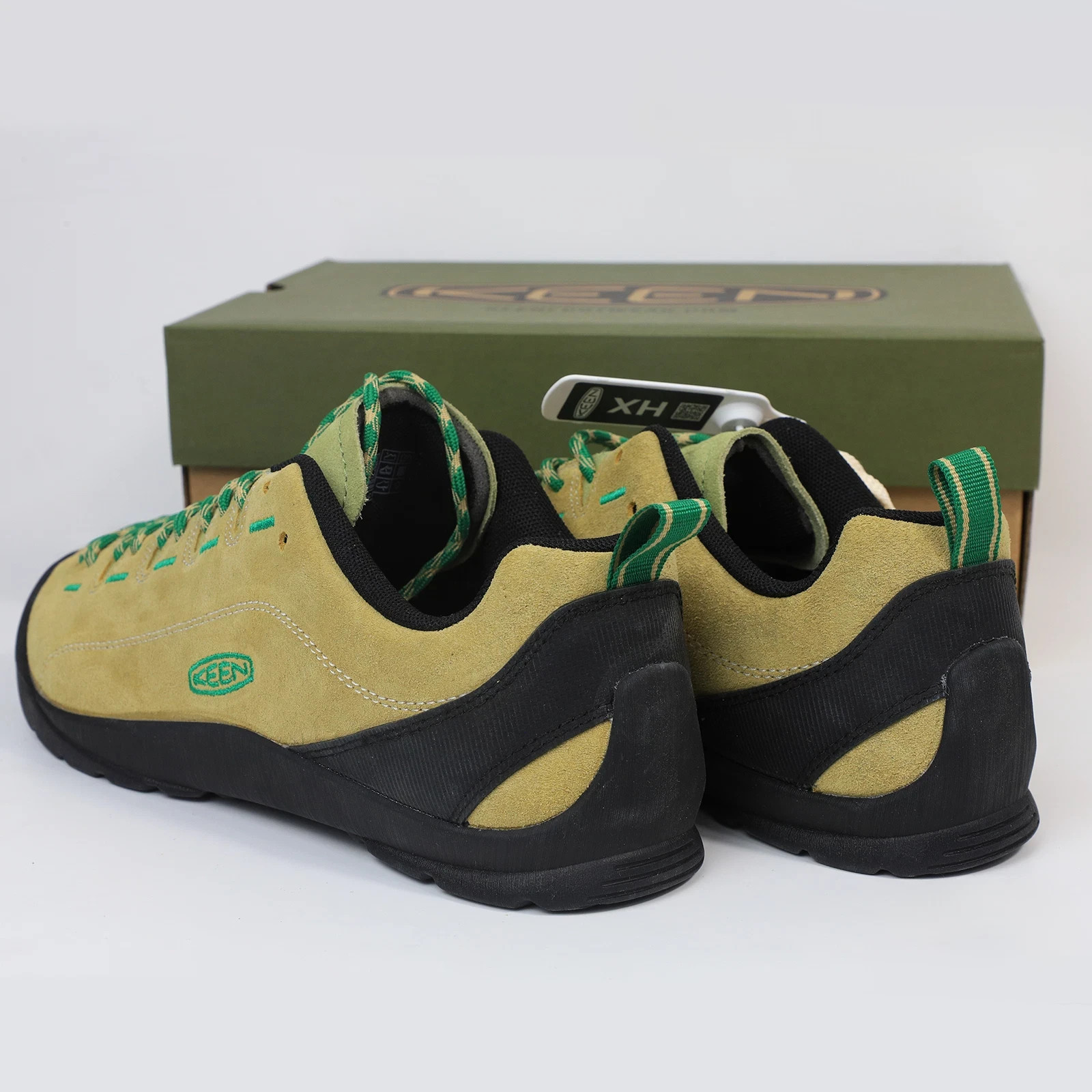 Men Sneaker Ken Jasper I WP Hiking Climbing Trainer Shoes KHAKI in Box