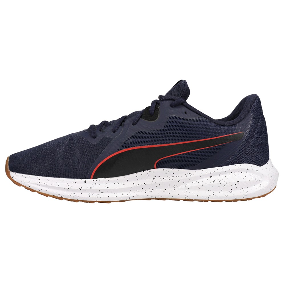 PUMA Twitch Runner Speckle Running Mens Blue Sneakers Athletic Shoes 377196-01