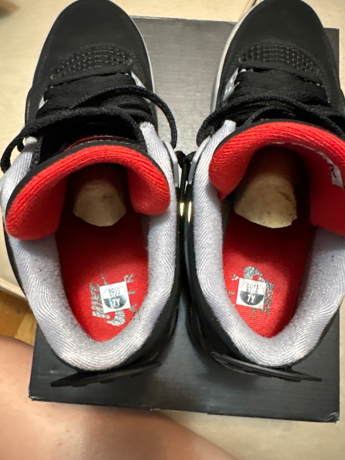 jordan 4 bred size 7y