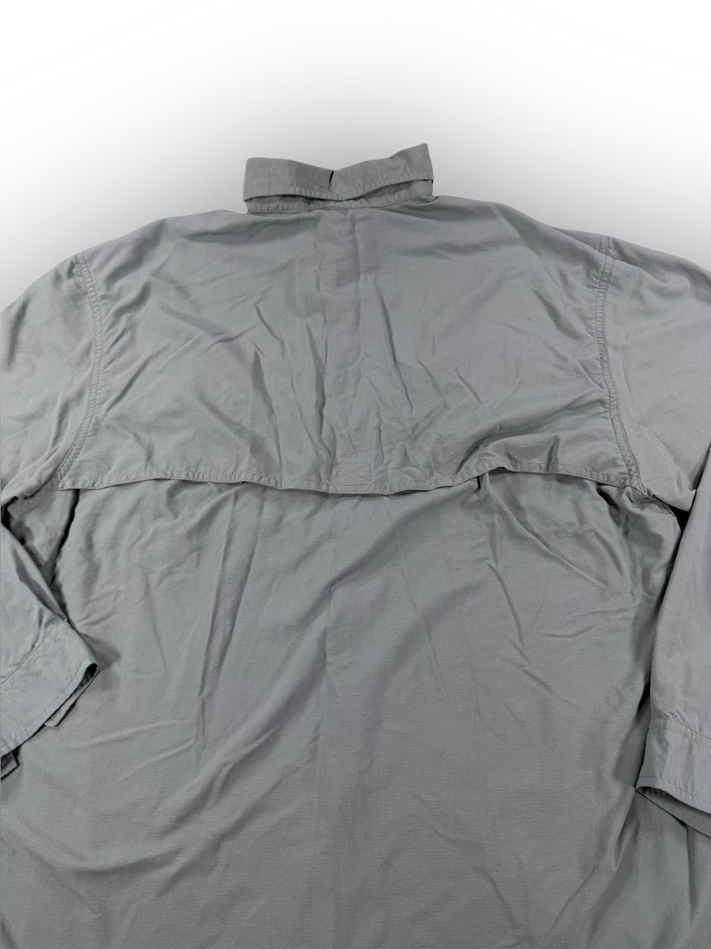 REI Men’s Slate Gray Lightweight Utility Button Up Shirt Jacket Size M