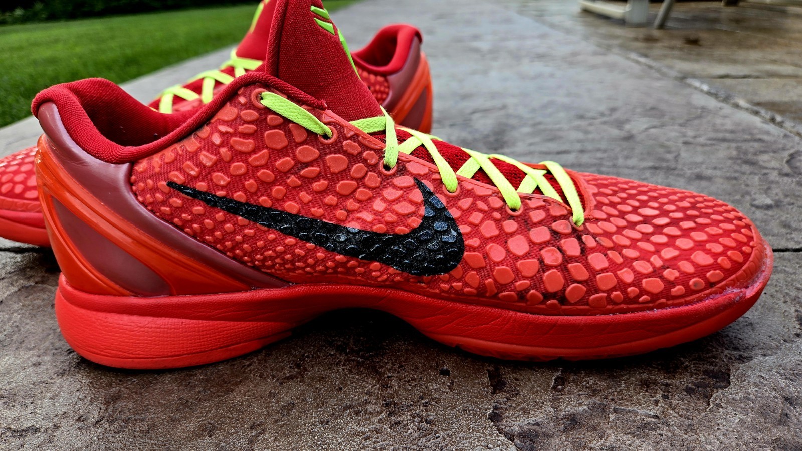 Kobe 6 Protro Reverse Grinch Men’s Size 14 PREOWNED OG ALL / CLEAN FV4921-600