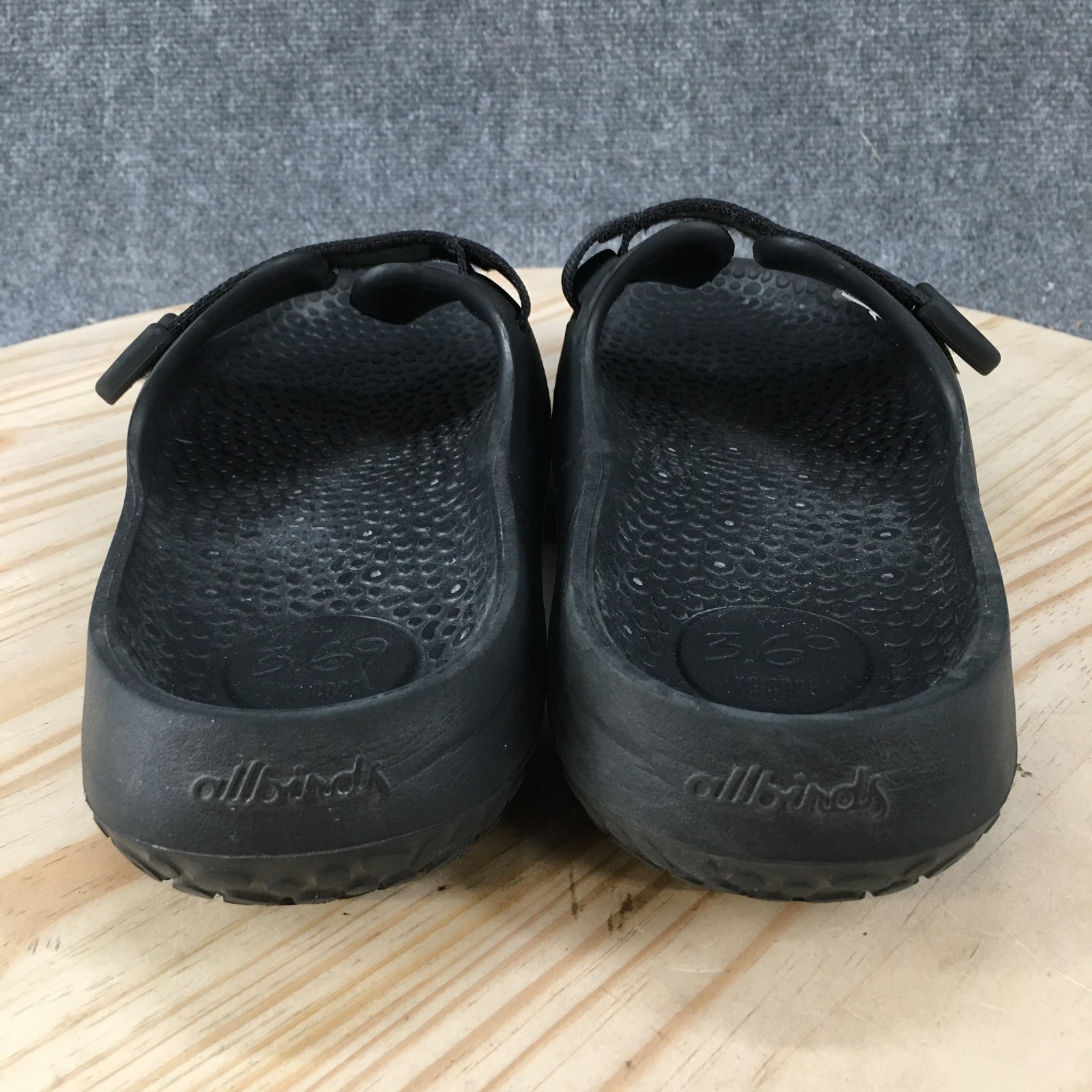 Allbirds Sugar Sliders Sandals Womens 12 Mens 10 Slip On Casual Comfort Black