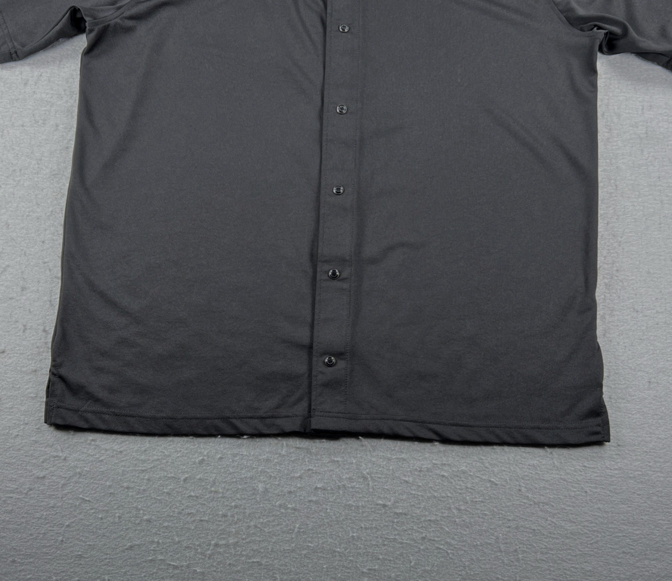 Tru-Spec Men’s Large Black Repreve Tactical Shirt Snap Buttons Zip Pockets