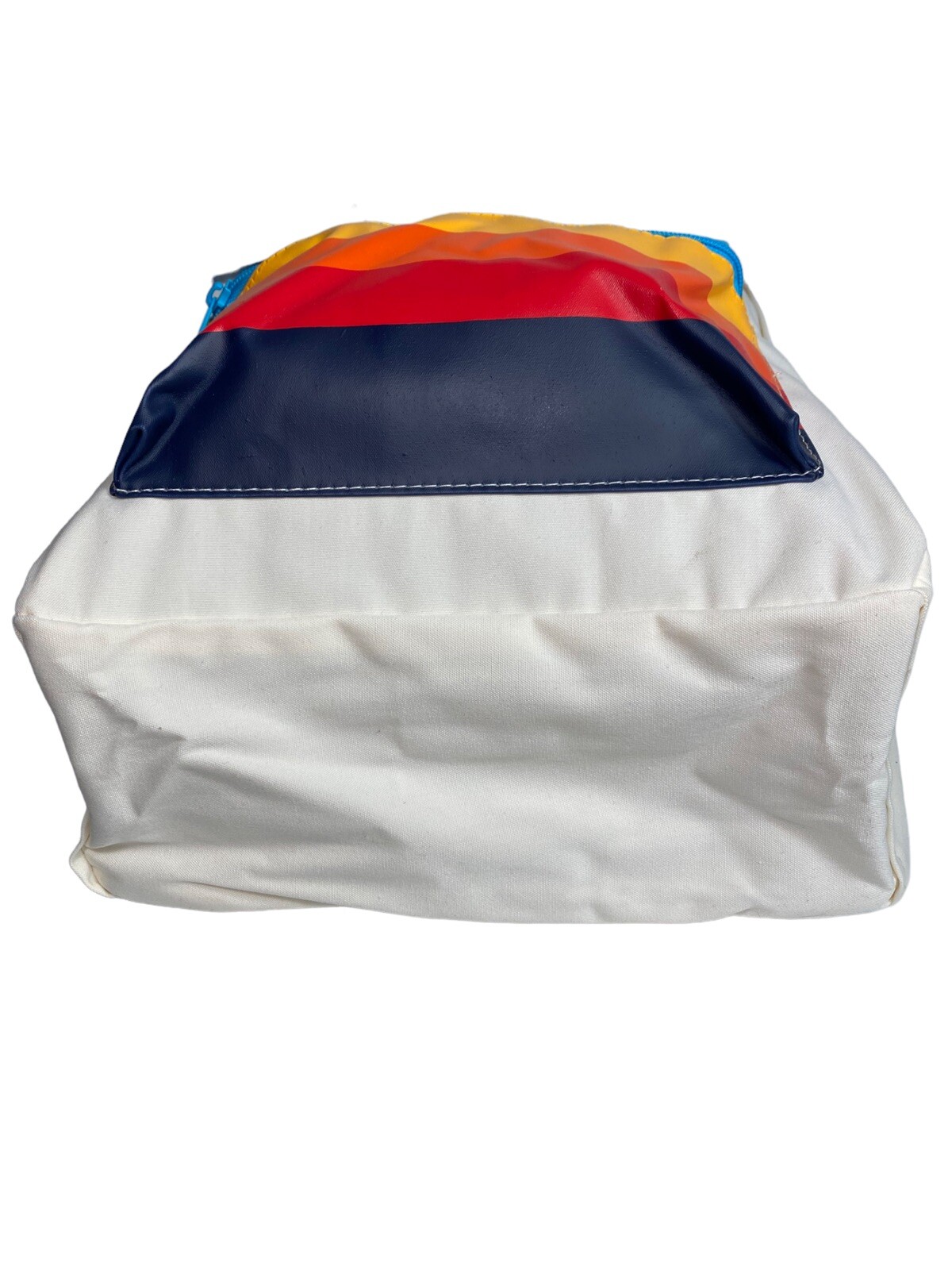 ALDI Gear Backpack Cream Rainbow 09/2023 Release Padded Laptop Inner Sleeve NEW