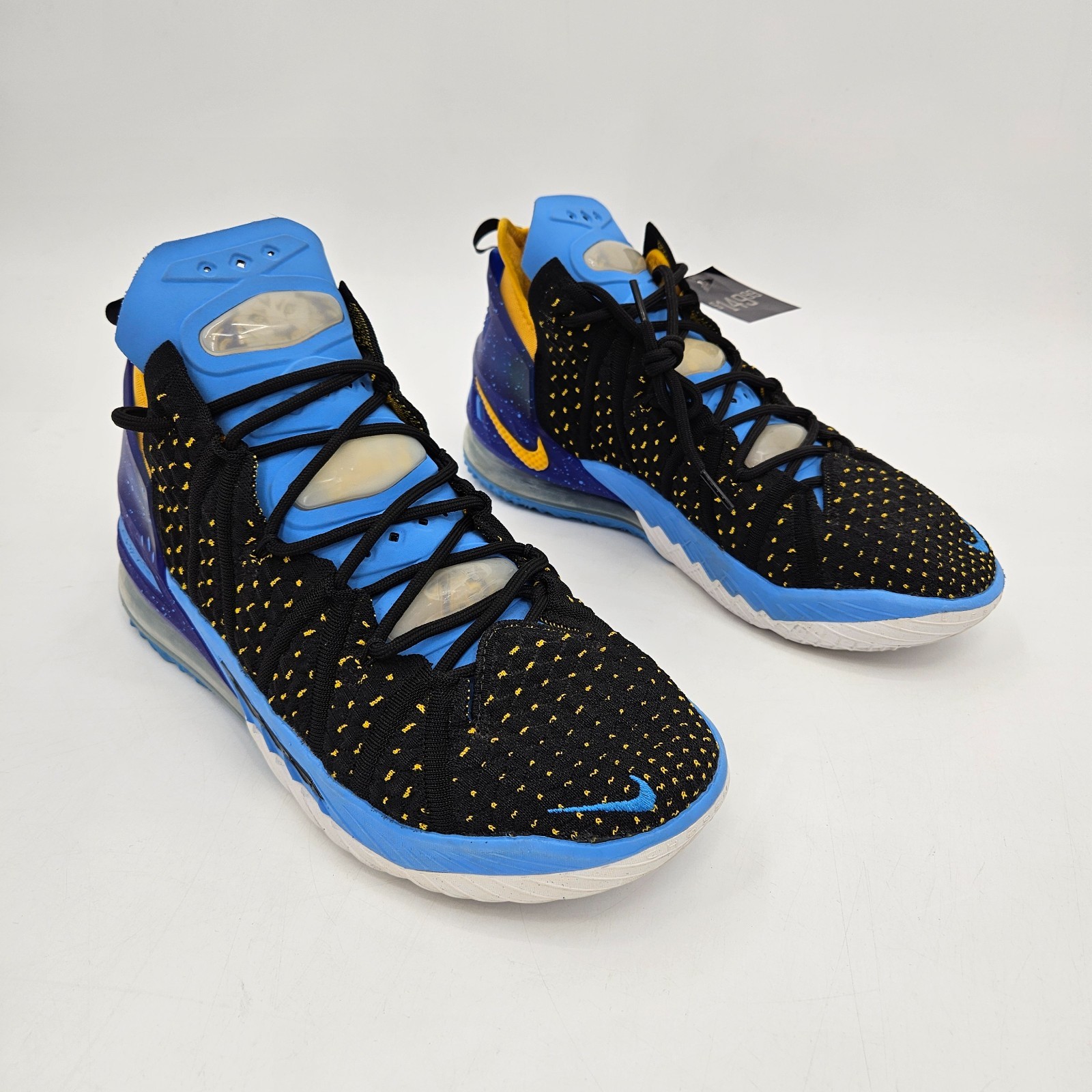 Nike LeBron 18 Dynasty Minneapolis Lakers CQ9283-006 Men’s Size 8.5 NWOB Blue