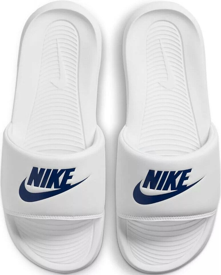 Men’s Nike Victori One Slide White/Game Royal-White (CN9675 102)