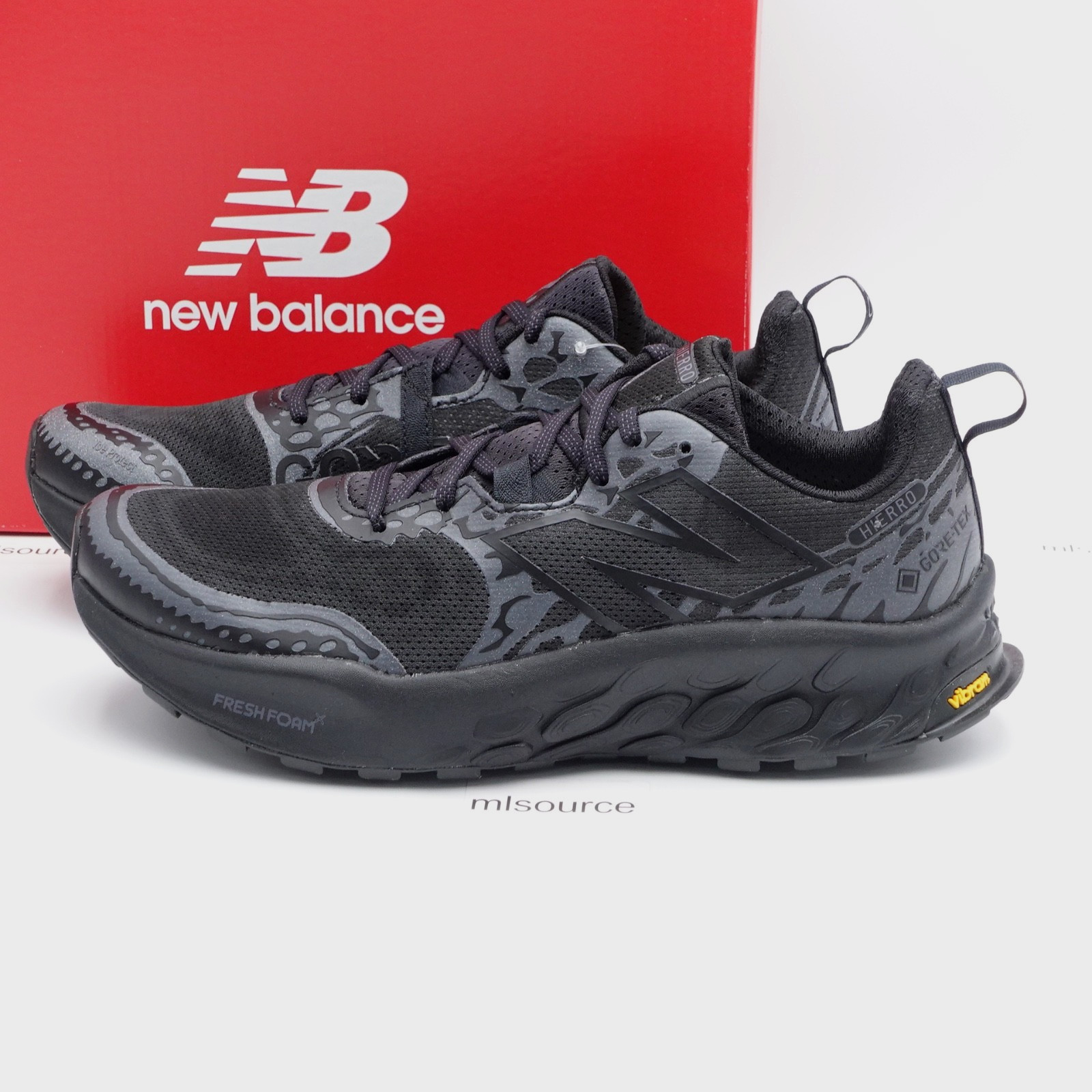 Size 10 Men’s New Balance Fresh Foam X Hierro V8 Gore-Tex GTX Trail Running Shoe