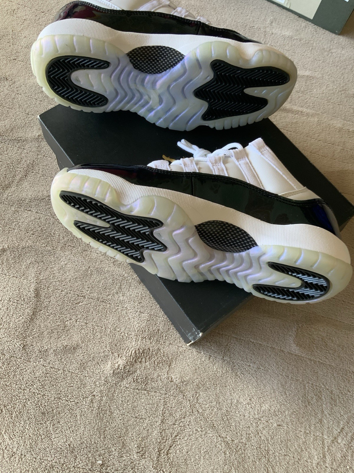 Jordan Air Jordan 11 Retro Low BG Patent Leather White/Black/Green 4.5Y