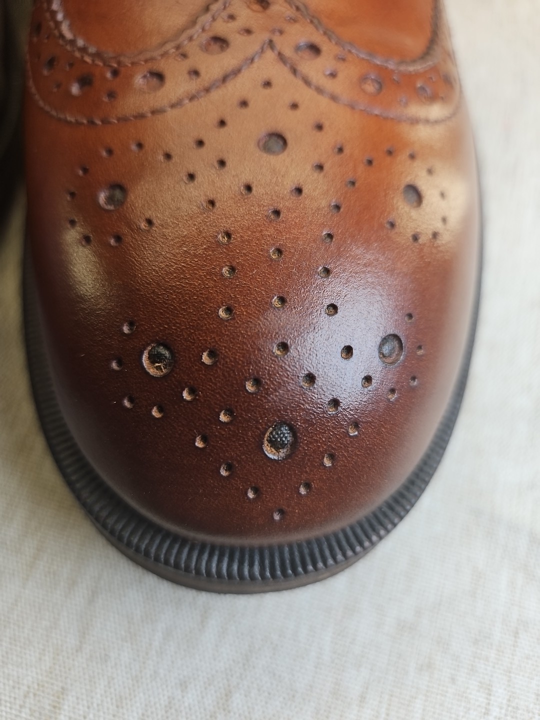 Blake Mckay Bryon Wingtip Chukka Boots With Side Zipper And Front Lace up Sz 12
