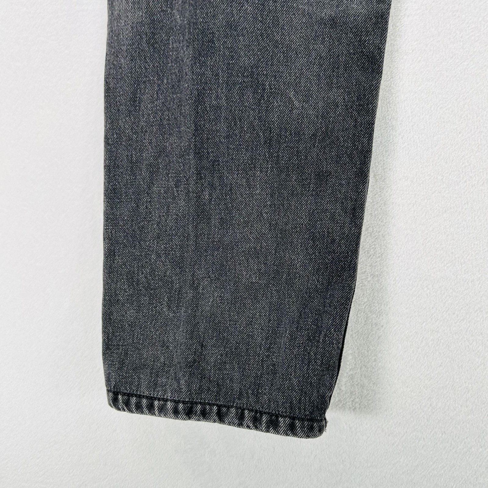Levi’s Low Pro Straight Jeans Womens 24 Gray Charcoal Wash Denim Pants 5 Pocket