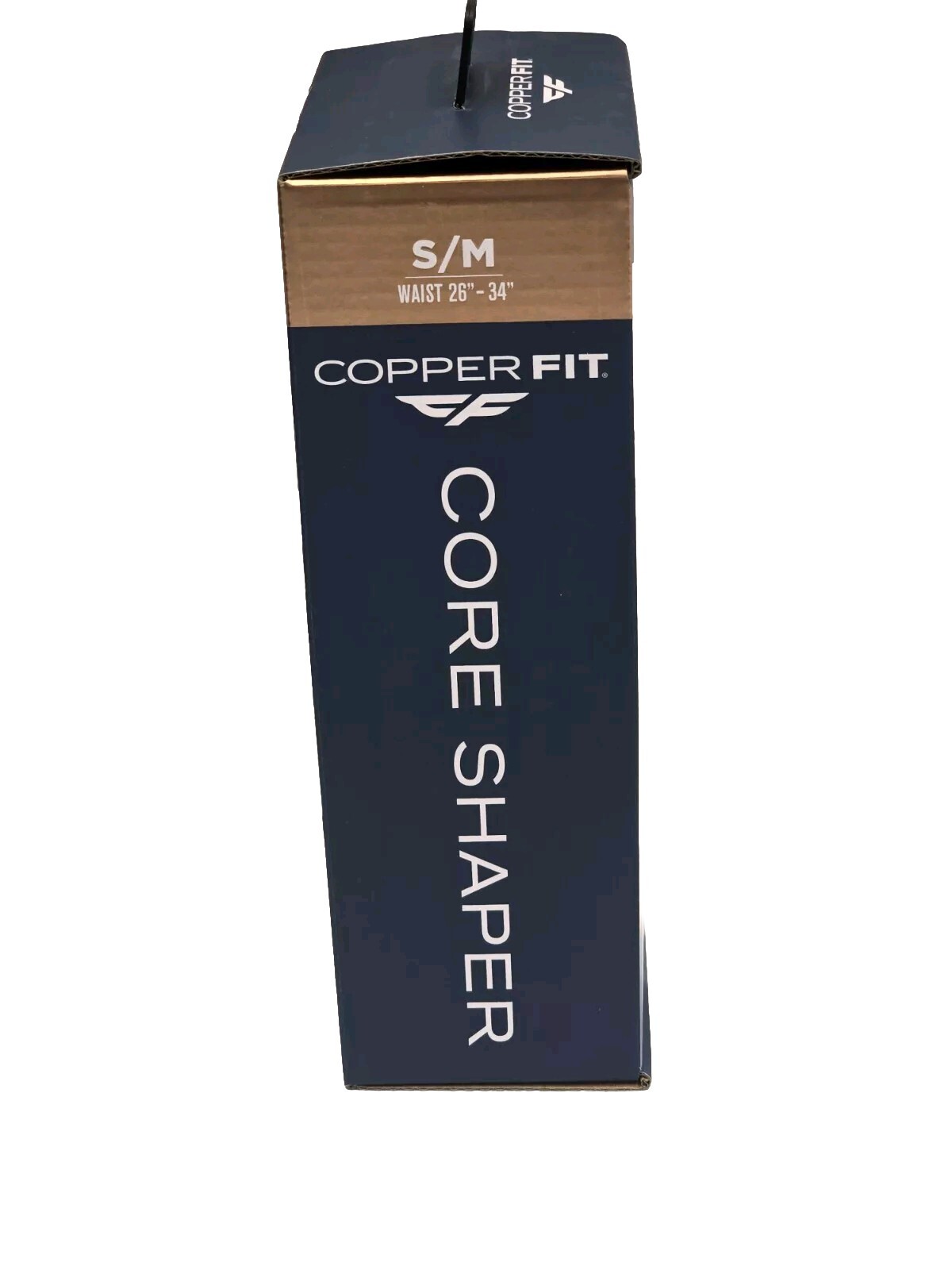 NEW – COPPER FIT Core Waist Belt Trainer Shaper Women Beige S/M Waist 26″-34″