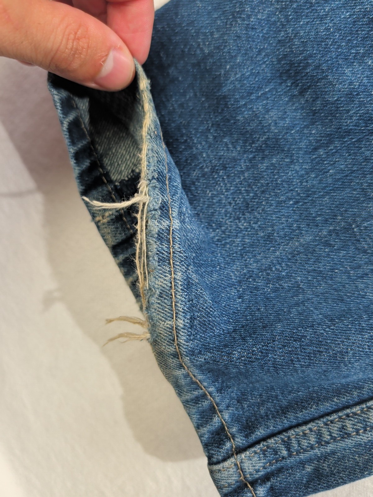 Levis 527 Low Boot Cut Mens 30×30 Blue Jeans