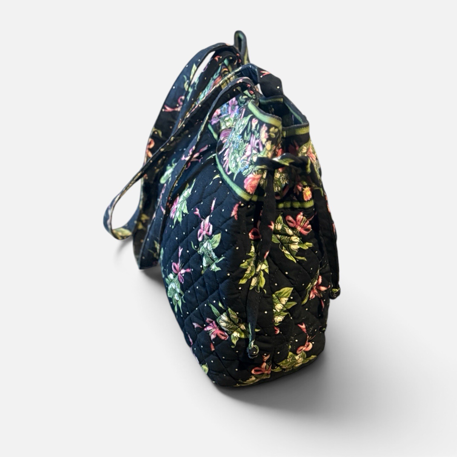 Vera Bradley New Hope Large Tote Bag Retired Made In USA Floral
