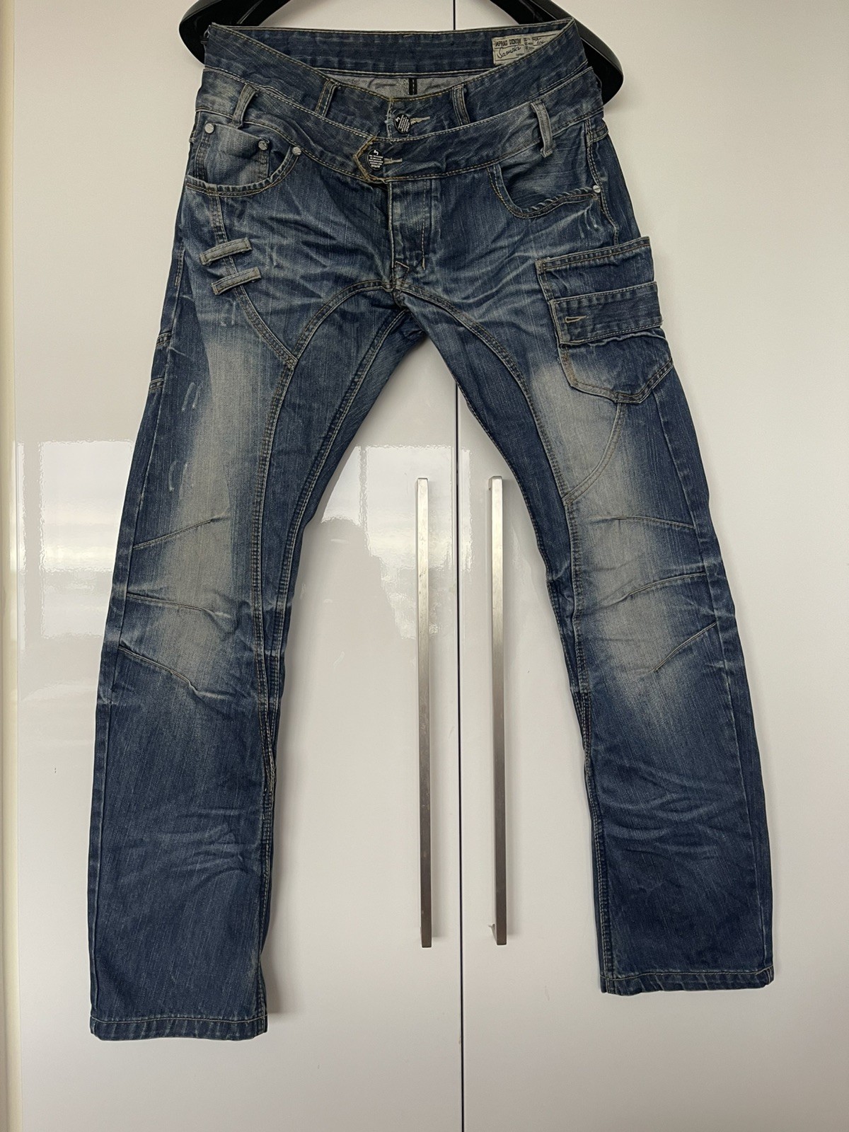Japrag Denim By Okishana Samoko Japanese Jeans Pants Trousers size 33 Tokyo567
