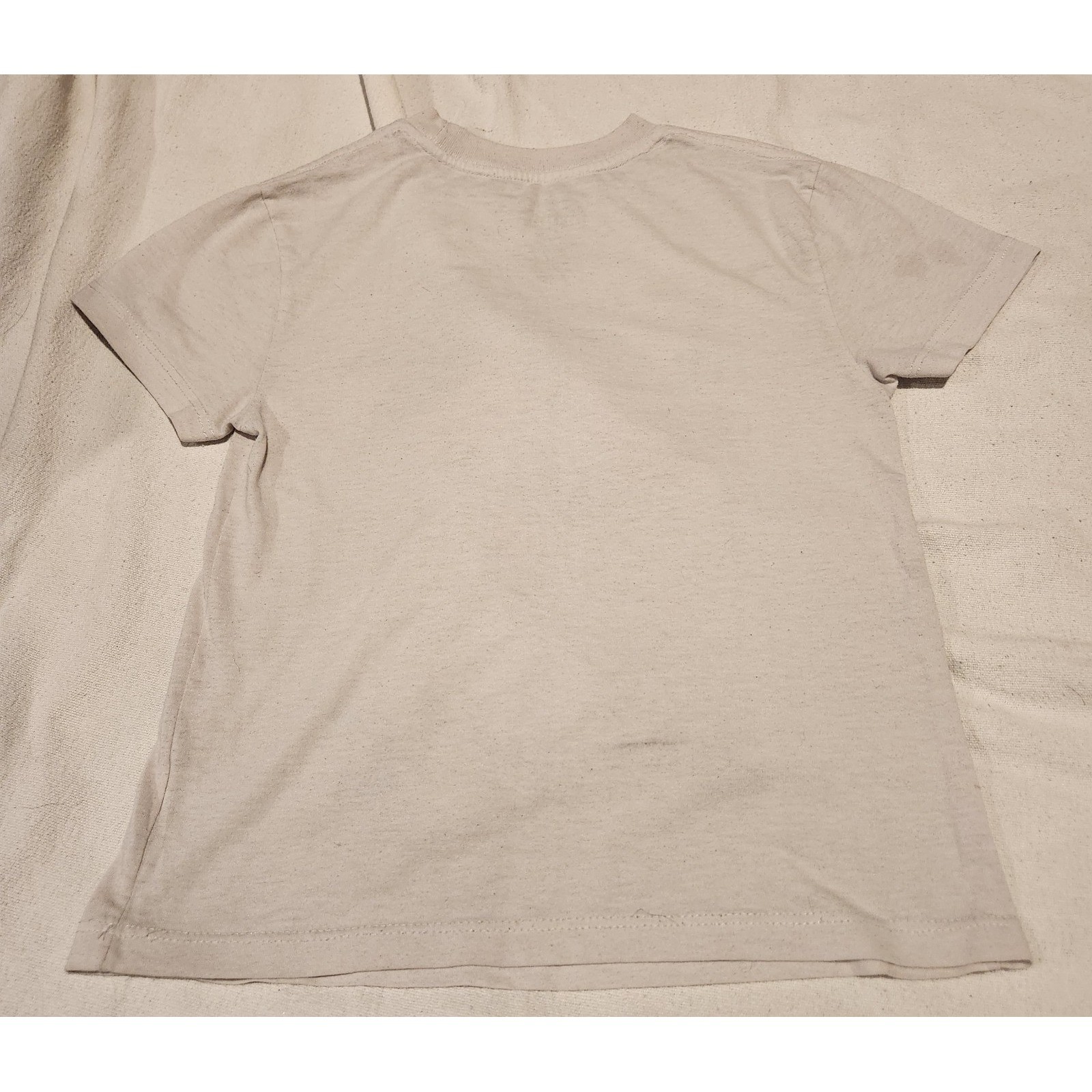 Sega Sonic the Hedgehog Kids T-Shirt S (6/7) White Crew Short Sleeve Graphic Tee