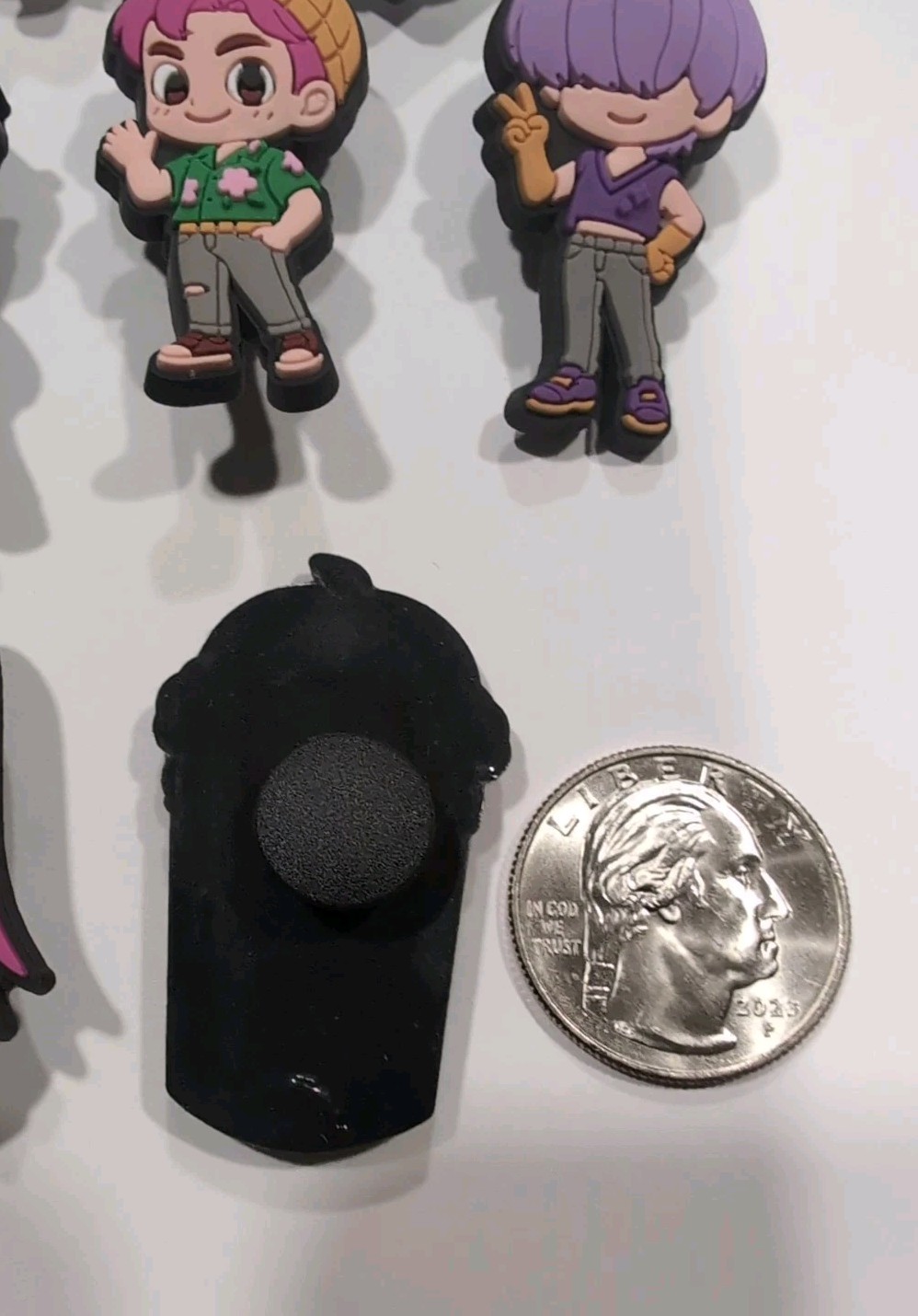 💥 KPop Demon Hunters Shoe Charms all 12 Pieces Included, Saja Boys, Huntrix 💥