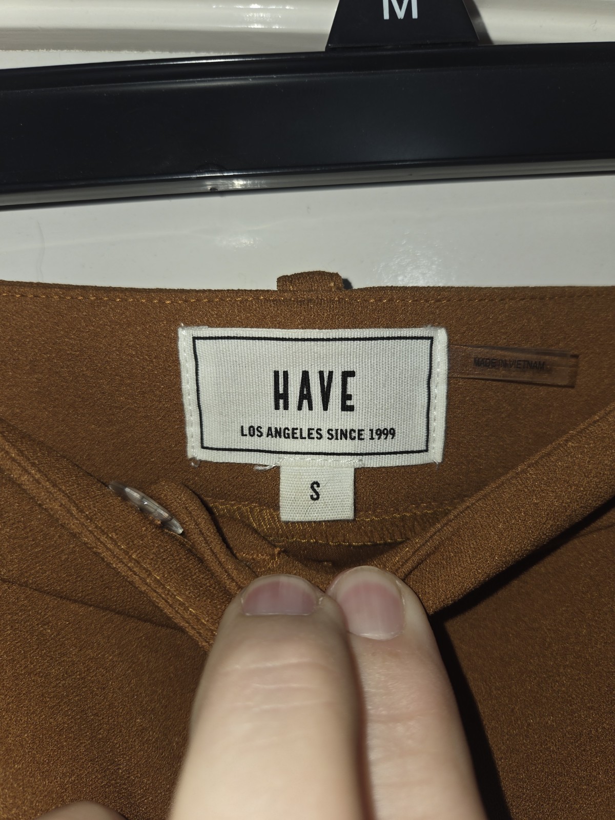 HAVE Los Angeles Brown Flare Trouser Pants Women’s Small NWOT