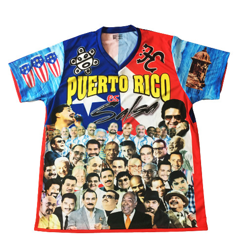 “Puerto Rico Salsa” T-Shirt, photos of our Salseros