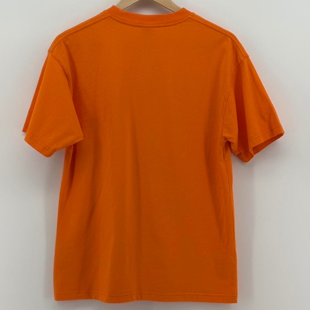 Golf Wang Orange Cotton T-Shirt with cowboy graphic, ‘Gonna Cut You Down’