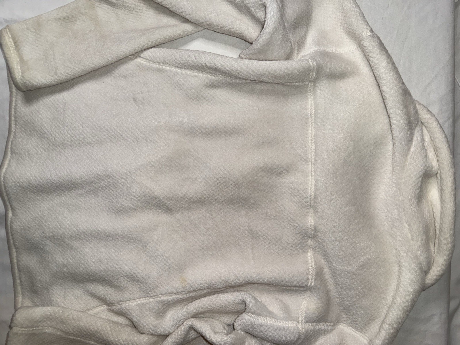Patagonia Womens Re-Tool Snap-T Fleece Pullover Cream Off White Size Medium M