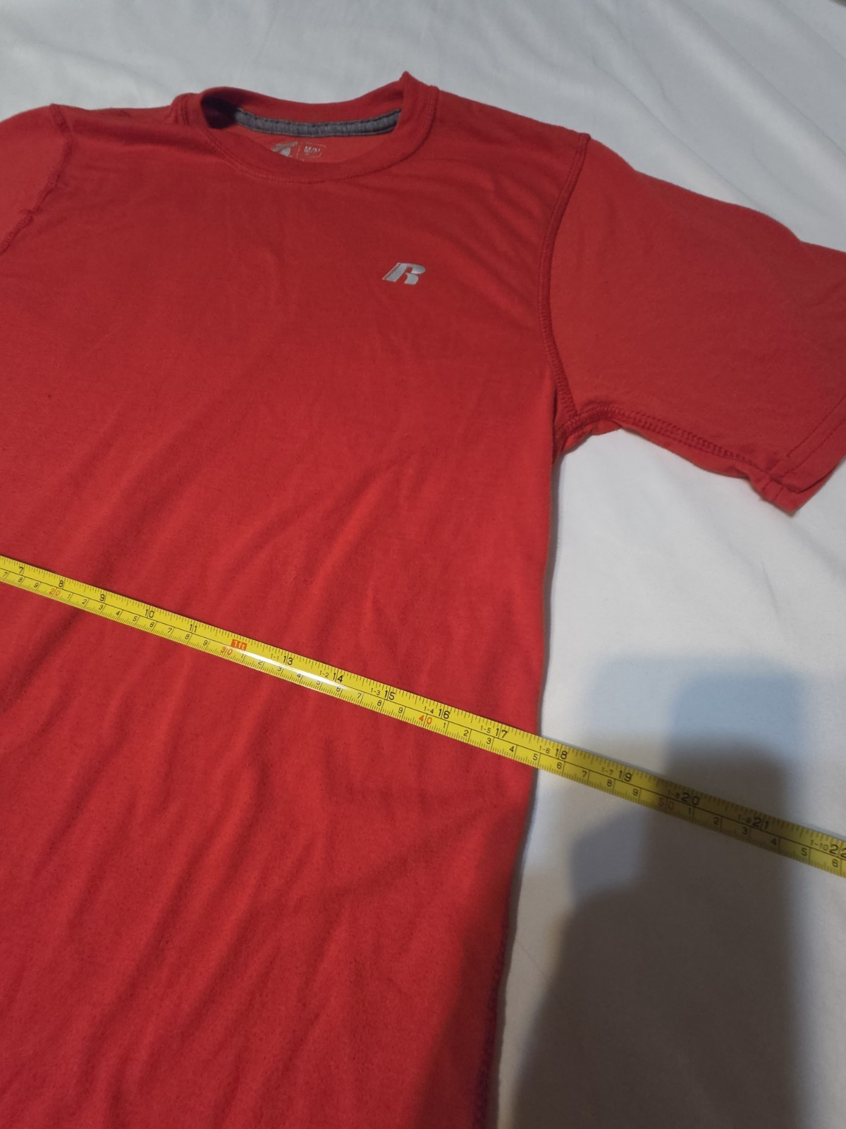 Russell Dri Power 360 Tshirt, Red, Men’s Size Medium