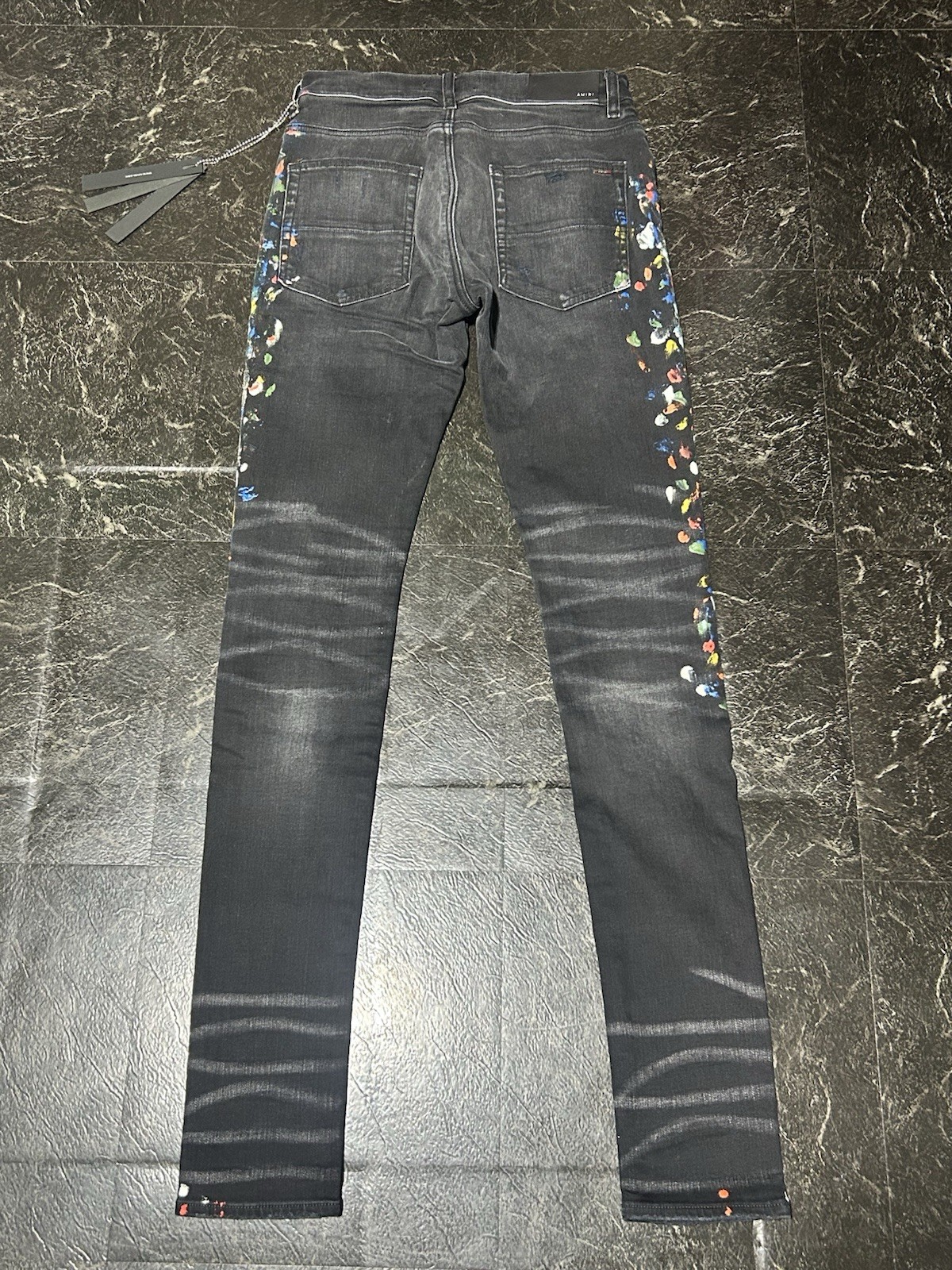 AMIRI Paint Splatter Jean Size 29 Brand New With Tags ! Ships Under 24 HRS!