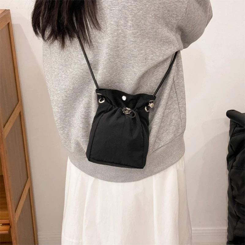 Versatile Crossbody Bag Soft Mini Phone Wallet Multifunctional Square