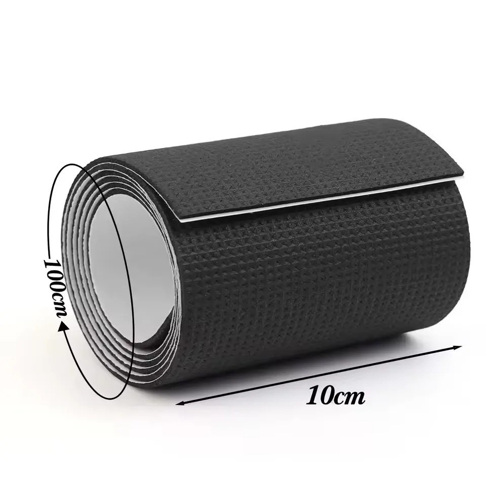 Self-Adhesive EVA Shoe Sole Repair Patch Black Rubber Anti-Slip Protector Pads