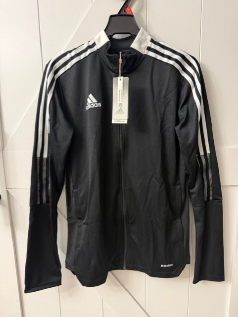 Brand New Adidas Tiro 21 Full-Zip Training Jacket, Adult Sizes S-XL