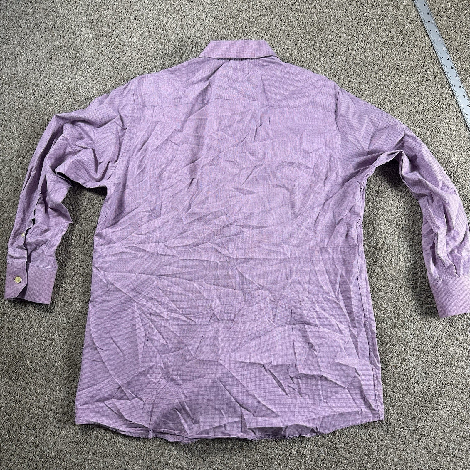 ETON Button Up Shirt 17 Large Purple Dress 43 Preppy Formal Outdoors Preppy Mens