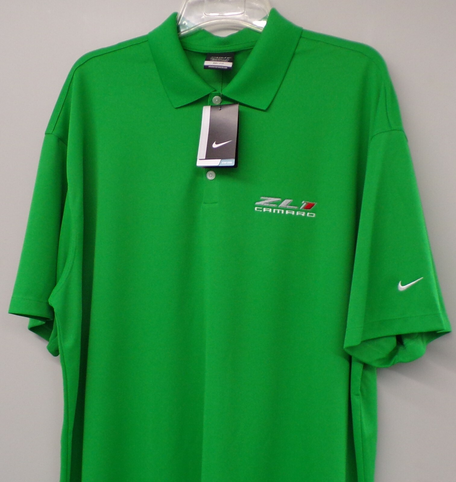 Chevrolet Camaro ZL1 Mens Nike Dri Fit Embroidered Polo XS-4XL, LT-4XLT New