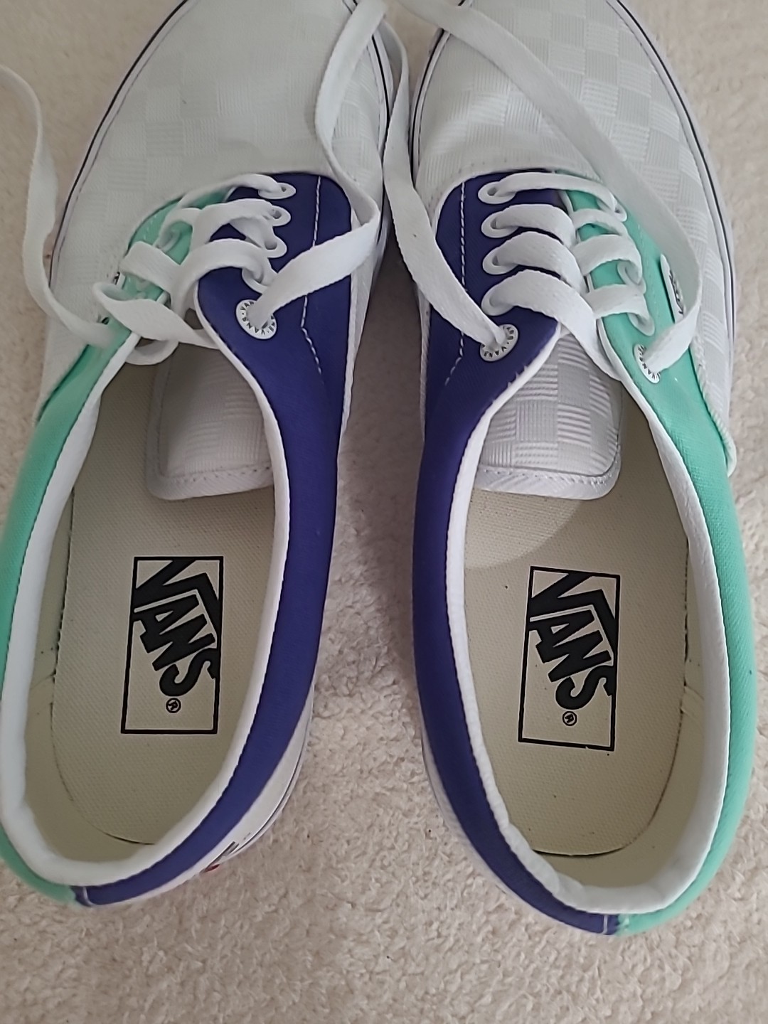 Vans Multicolor Lace Up Sneaker US men 8/ Women9.5 New