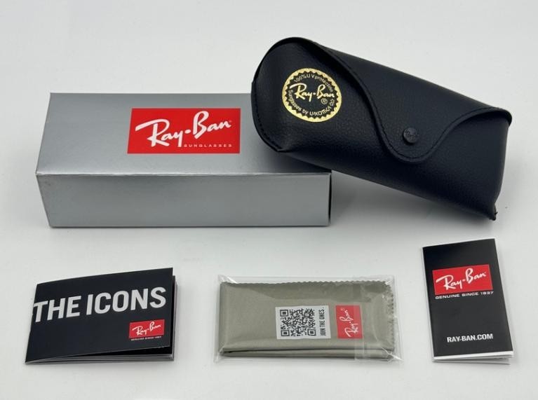Ray-Ban Sunglasses RB2198 BILL 901/31 Black framed Green lens Unisex 57-17-145mm