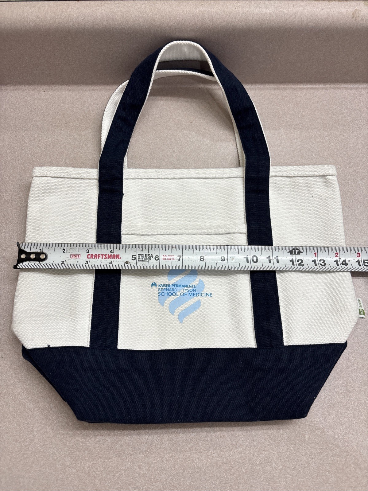 Kaiser Permanente Heavy Duty Beach Tote Bernard Tyson School Medicine Canvas Bag