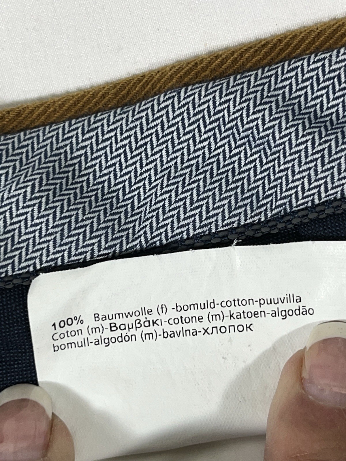 HILTL CORDUROY MENS PANTS FLAT FRONT 100% BAUMWOLLE COTTON BROWN SZ 52 36×32”
