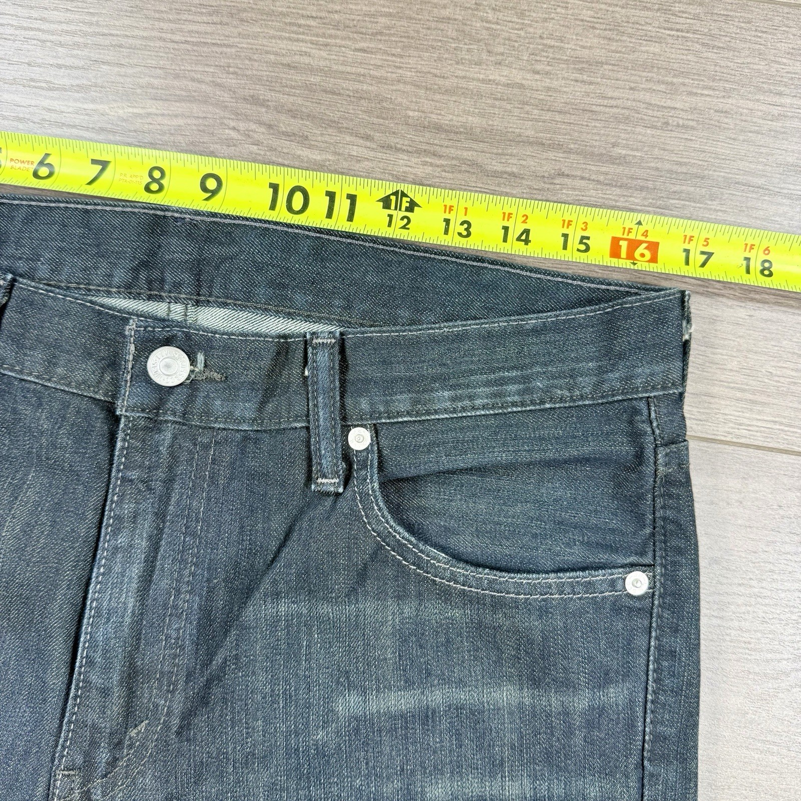 Levi’s 527 Low Rise Boot Cut Jeans Men’s 33 x 30 Blue Dark Wash Denim