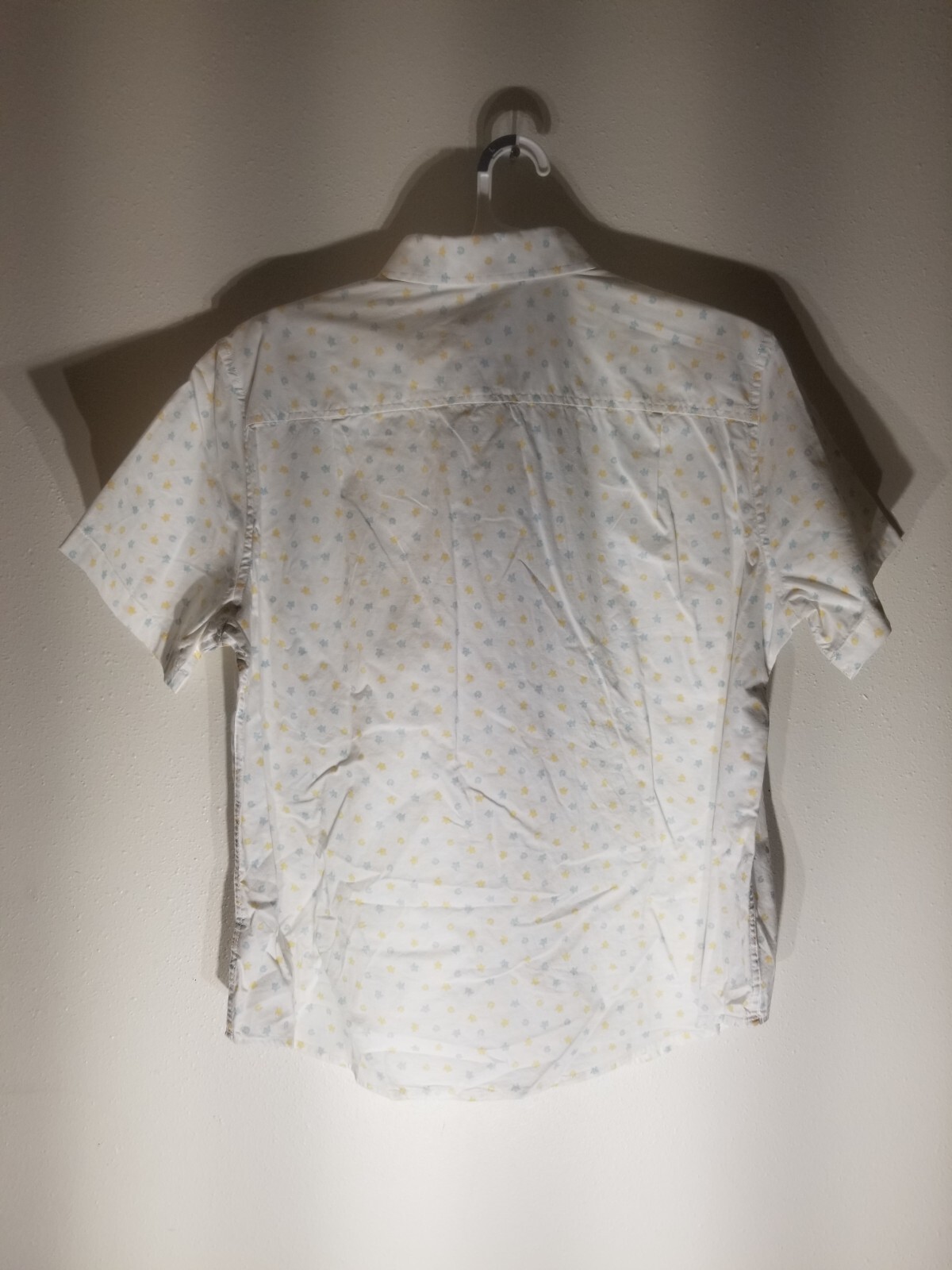 Goodfellow & Co Men’s Sea Shells Short Sleeve Button-Down Shirt Size L Slim $23