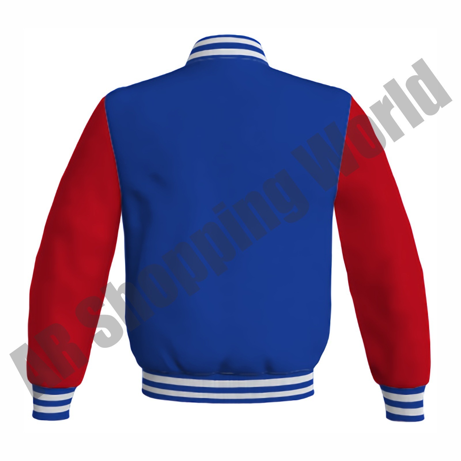 France Flag Varsity Letterman Wool Body Leather Sleeves Baseball Bomber Jacket