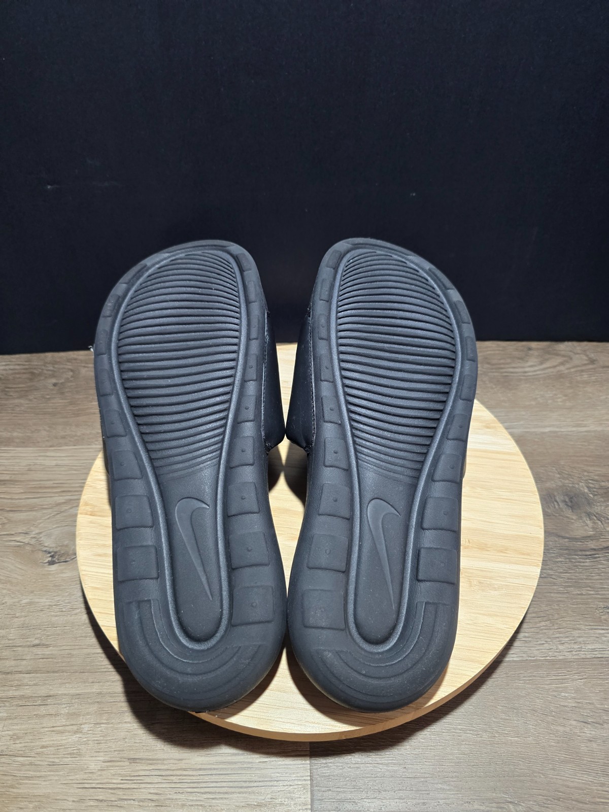 NIKE Men’s Victori One Slide Black/White-Black (CN9675 002) Size 10