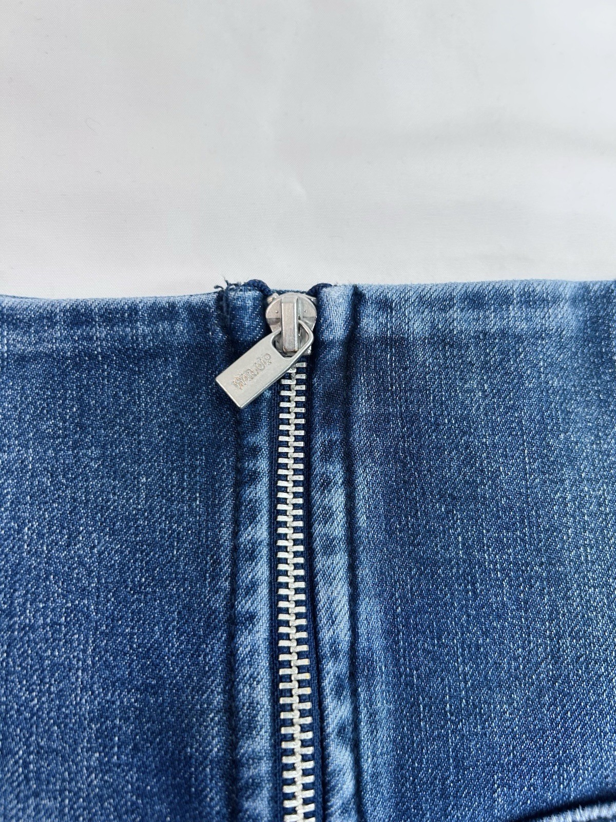 Freddy WR.UP Snug Jeans High Waisted Shorts Dark Blue Blue Stitching Small