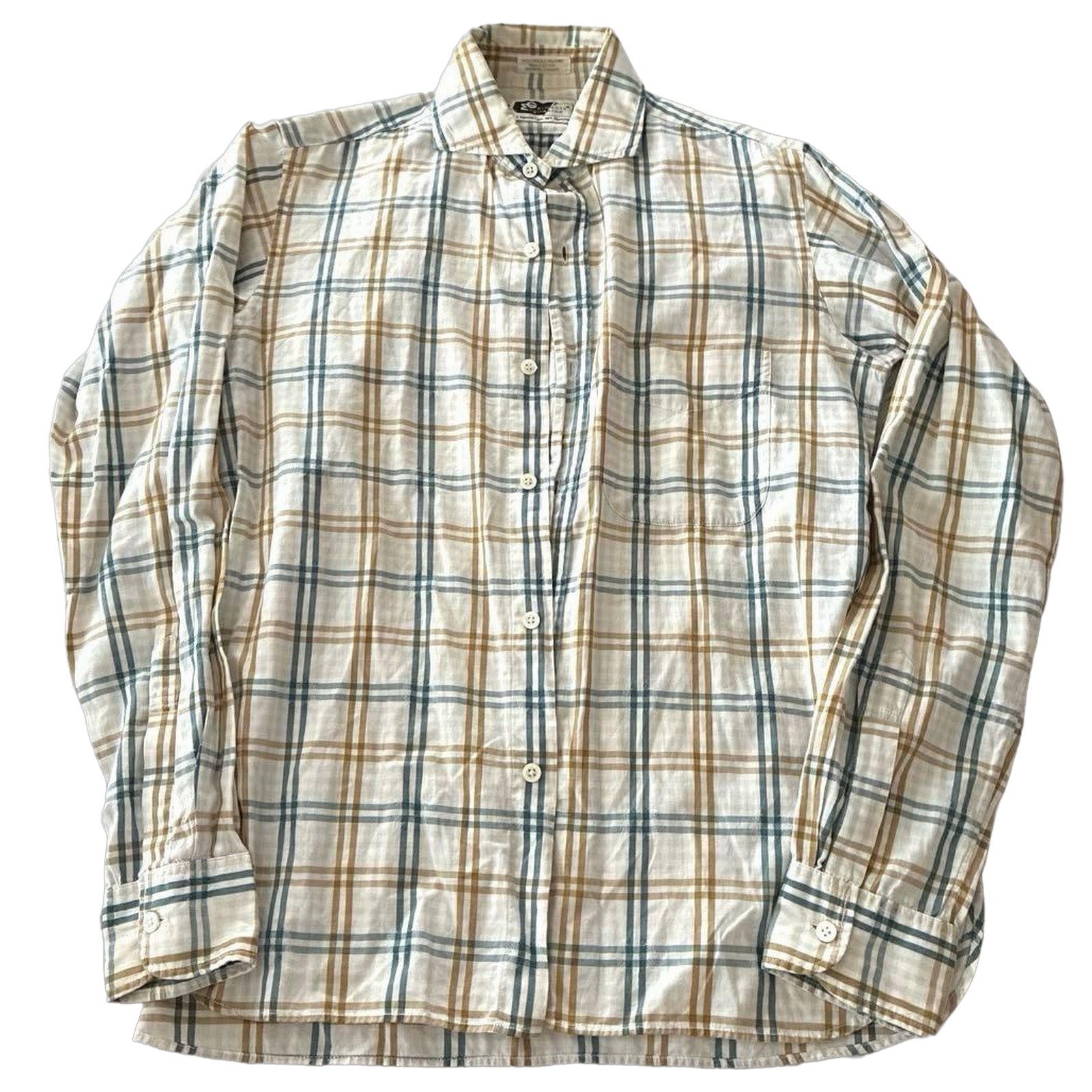 Engineered Garments Cut Jacquard Check Shirt S USA Nepenthes Made in NY F/S