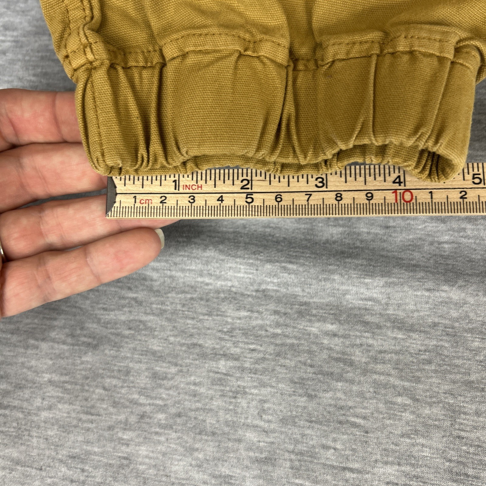 Style & Co Jogger Mid-Rise Comfort Waist Size Large Barley Brown