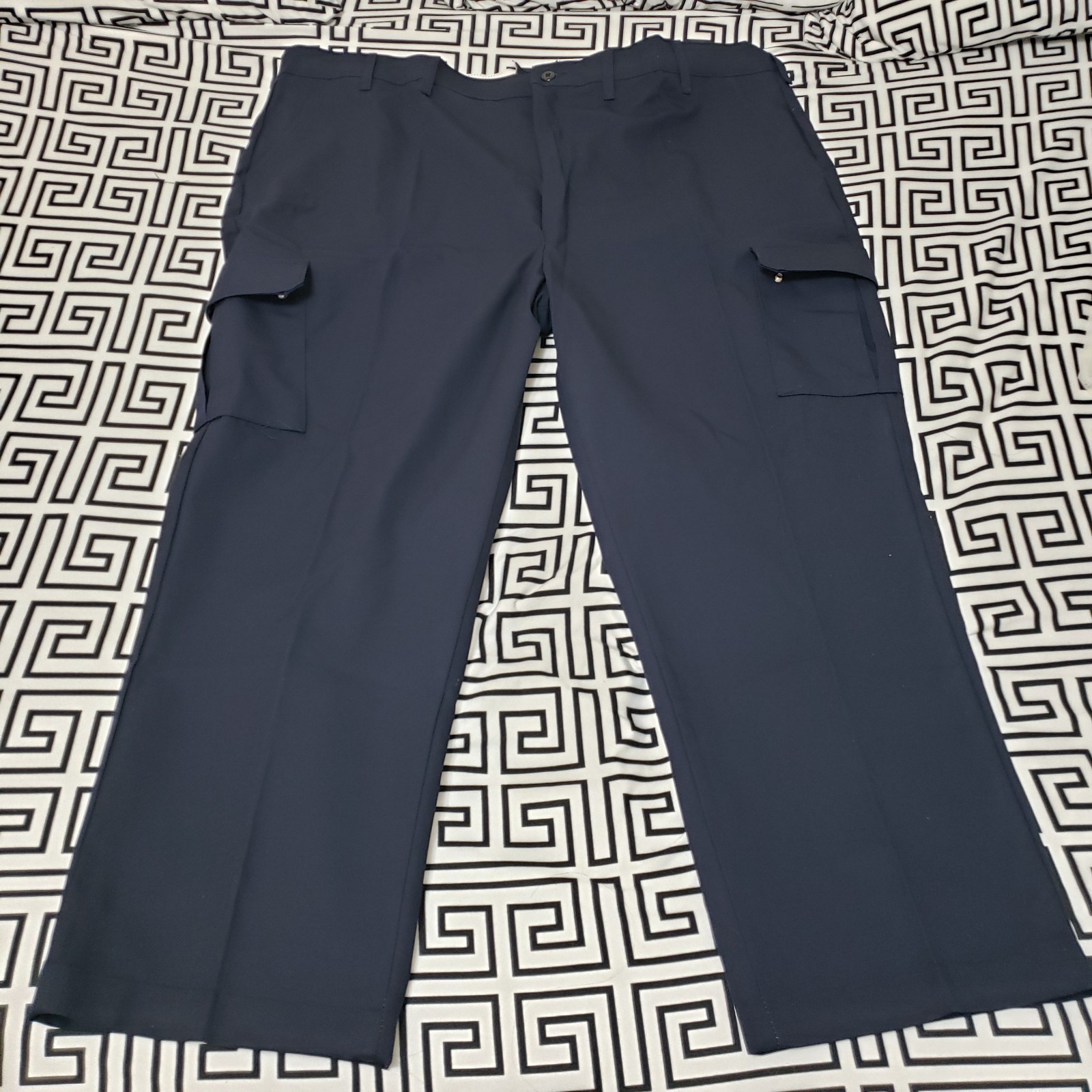 NWT Red Kap Industrial Cargo Pants 50×30 PT88 Navy Blue Work Pants