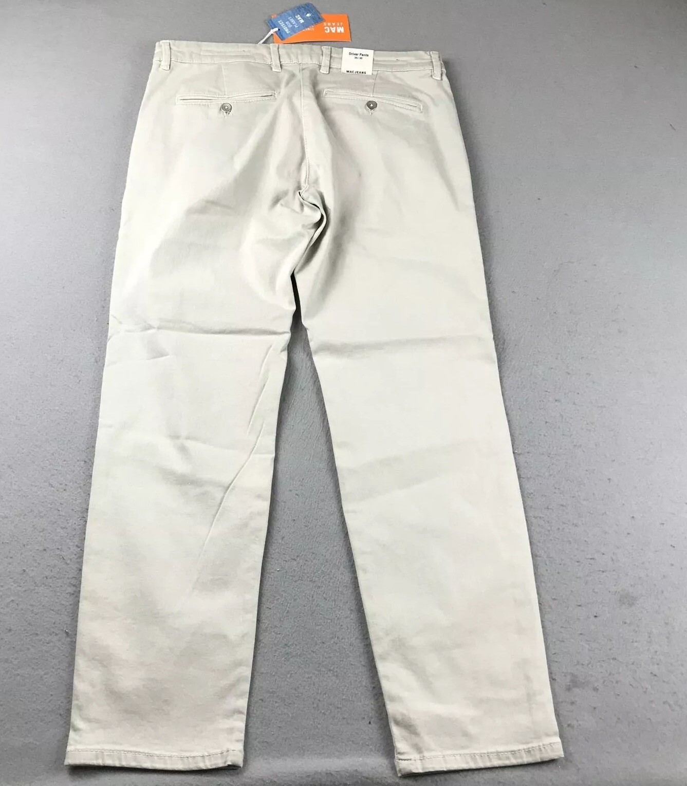 Mac Jeans Pants Mens 35X30 Ivory Straight MacFlexx Ultimate Driver Pant NWT