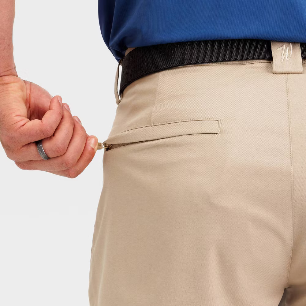 Waggle Men Ace Shorts – Khaki M