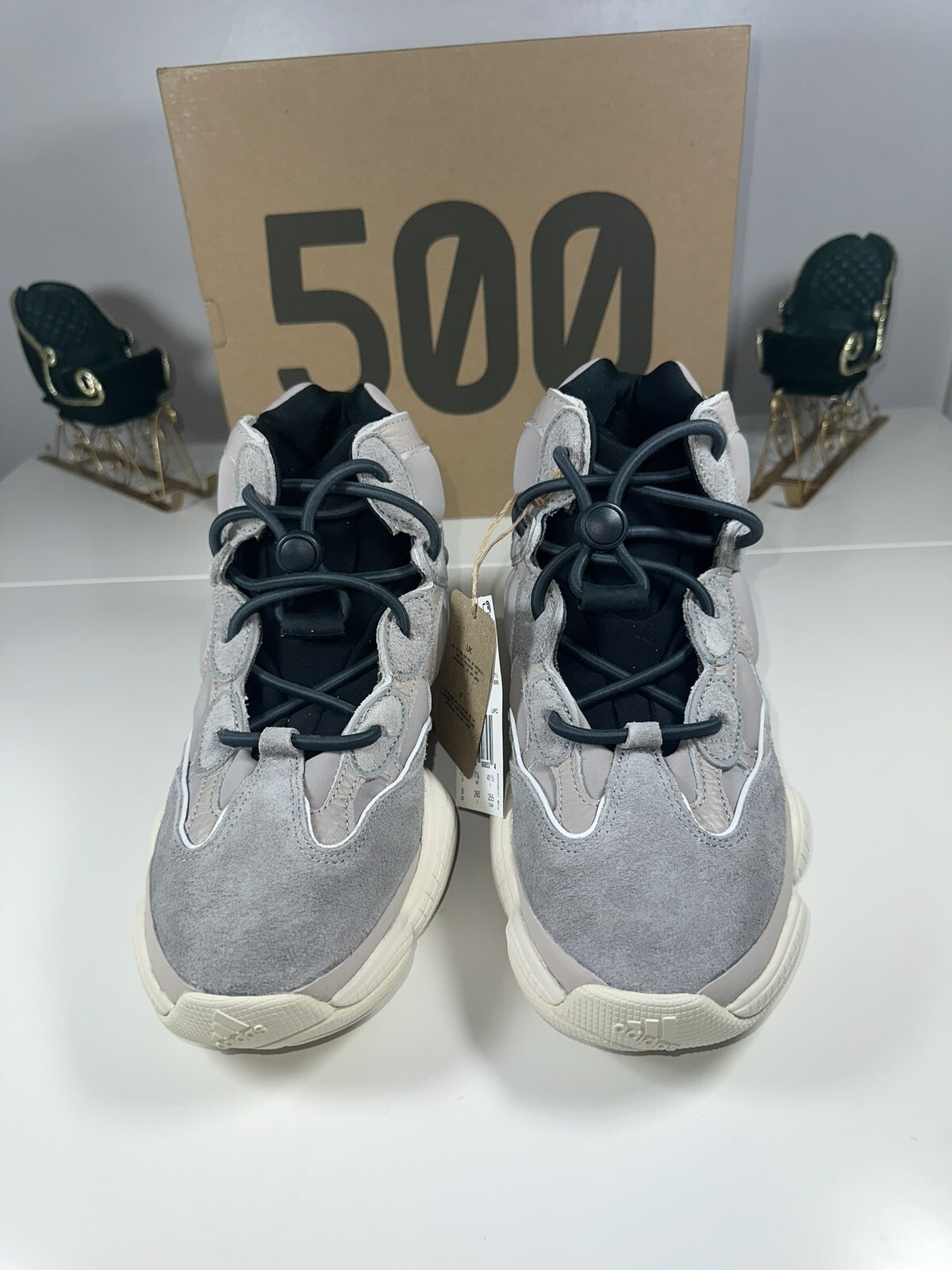 Size 4 – Yeezy 500 High Mist Stone GV7775