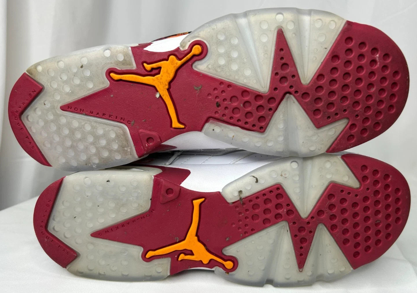 Jordan Big Kid’s Jumpman MVP White/Cardinal Red (DZ5577 168) – 6.5